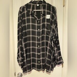 Old Navy Tunic Button Down
